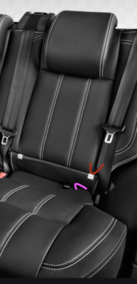 Range rover isofix points clearance